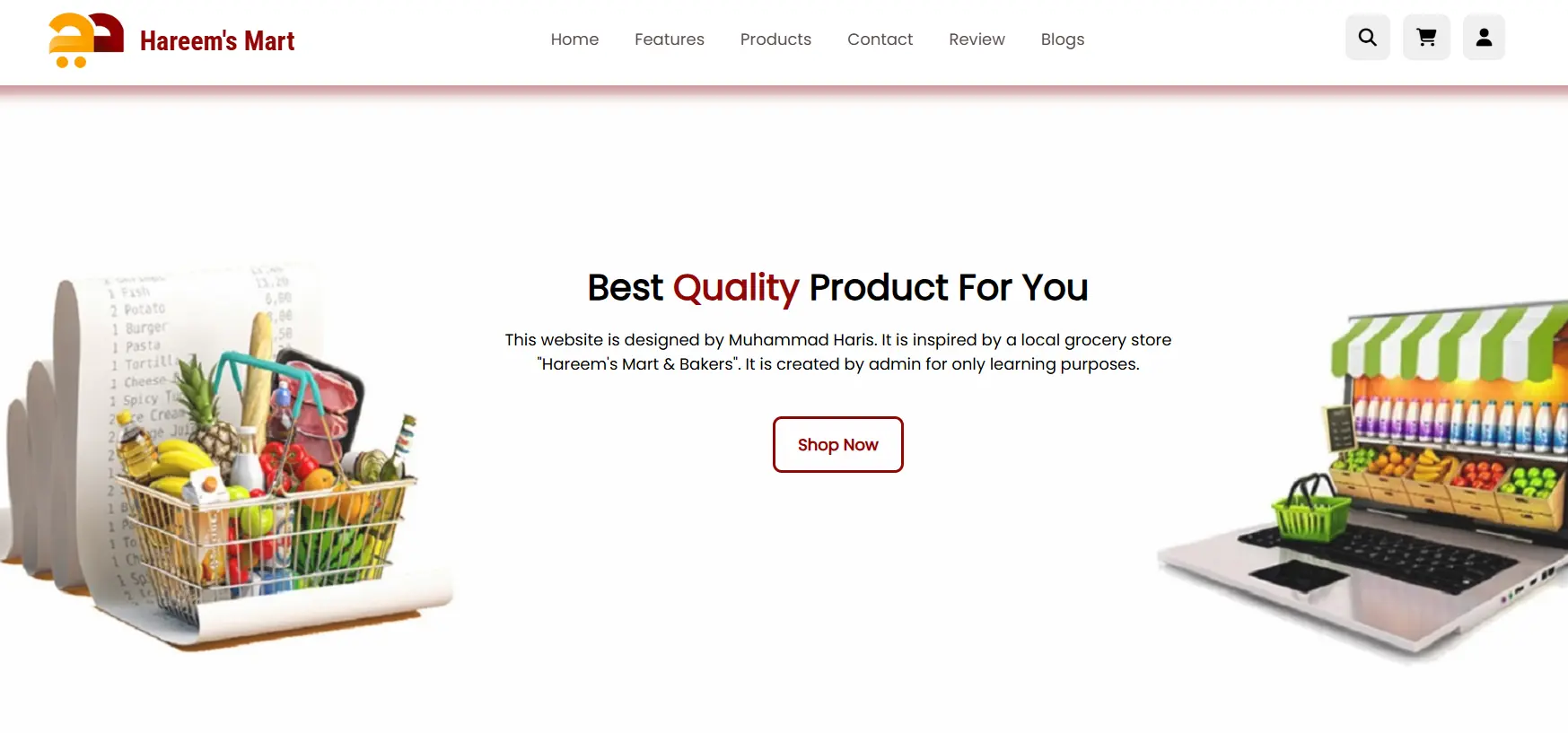 Hareem Mart Screenshot